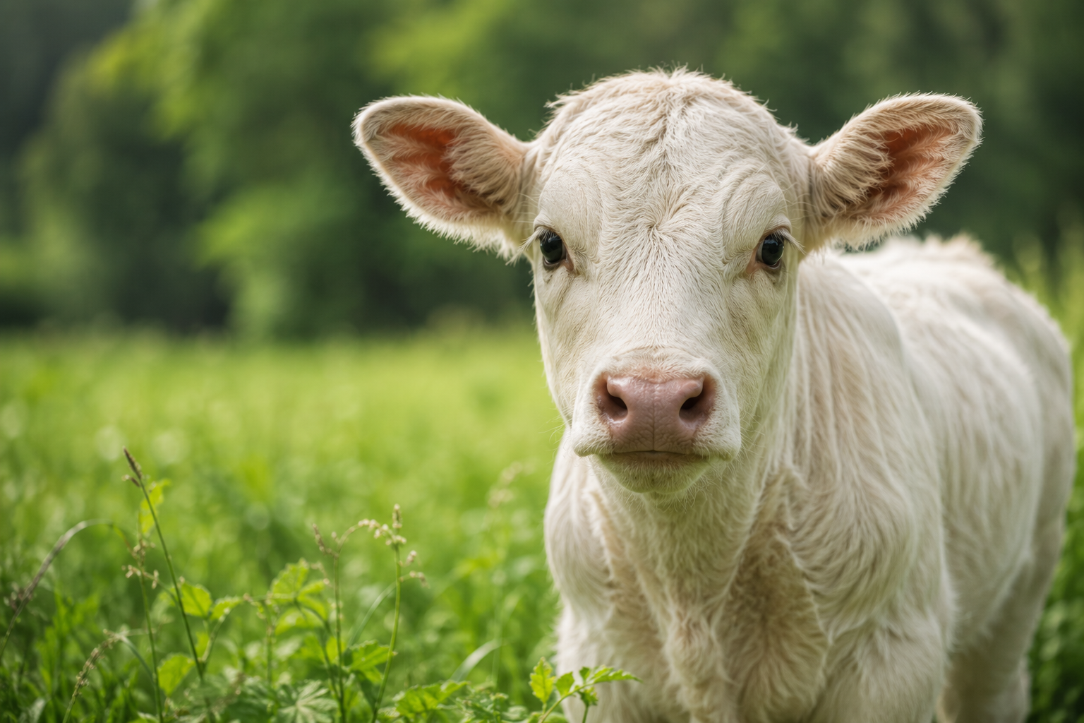 Healthy cattle portrait